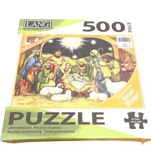 New Lang 500 Puzzle Sz 24”W x 18”h